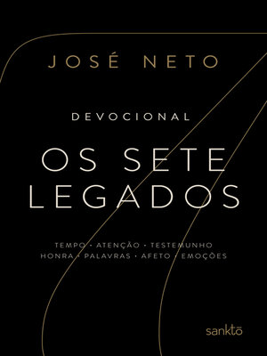 cover image of Os Sete Legados